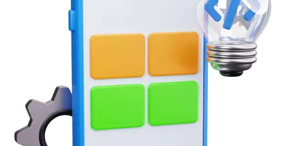 App themed illustration